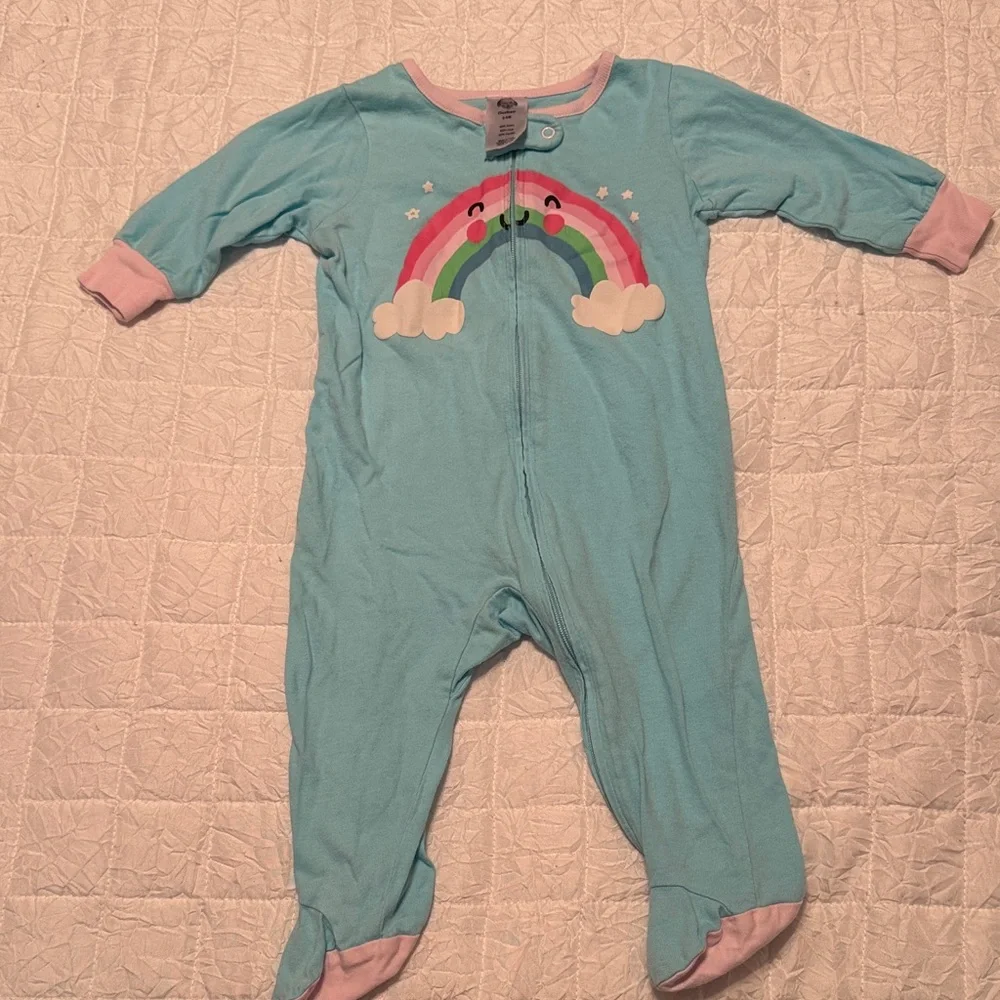 Floral Hoodie and Polka Dot Pants Set plus 5 other items. 7 items total. Deal